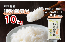 令和6年度 かわうち産 特別栽培米 ひとめぼれ 10kg