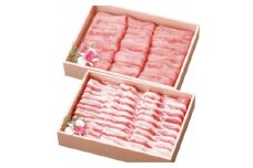 茨城銘柄豚ローズポーク　しゃぶしゃぶ用800g(ロース400g、バラ400g)【1364515】
