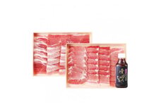 いばらき地養豚焼肉セット800g(肩400g、もも400g、たれ1本)【1364567】