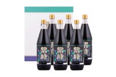 柴沼醤油　紫峰しょうゆ1L×6本セット_醤油 しょうゆ 紫峰 調味料 茨城県 ご当地 グルメ 美味しい 人気 おすすめ 送料無料【1368674】
