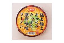 ニュータッチ凄拉麺　極太麺とキャベツたっぷり濃厚味噌ラーメン12個【1380956】