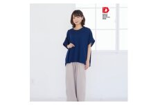 モーハウスの防災授乳服(吸水速乾Tシャツ)(ネイビー)【1590253】