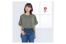 モーハウスの防災授乳服(吸水速乾Tシャツ)(カーキ)【1590254】