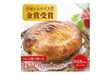 りんご園で焼いた ぜいたくアップルパイ 1ホール【1605392】