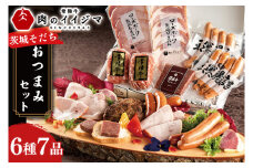 お中元 食べ物 ハム ソーセージ 詰め合わせ ギフト 茨城そだち おつまみセット 17000円 常陸牛無添加ハンバーグ コンビーフ ローズポーク チョリソー 冷凍 熨斗 【肉のイイジマ】（DU-94）