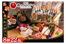ハム 詰め合わせ ギフト 肉 ソーセージ 常陸牛無添加ハンバーグ セット お楽しみグルメギフト 8種 30000円 お中元 おつまみ 食べ物  茨城県 水戸市 【肉のイイジマ】（DU-96）
