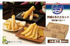 茨城ふるさとセット【贅沢食べ比べセット】【ほしいも 干し芋 干しいも ほし芋 平干し 丸干し 角切り  芋 パック 食べきり 小分け さつまいも 特産品 送料無料 和スイーツ 熟成 お中元 お歳暮 熨斗対応 ギフト】（BH-3-2）