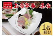 【中川楼】お食事券 昼食１名様分【鰻 うなぎ 食事券 茨城県 水戸市 蒲焼 和食 日本食 昼食 ランチ うな重 個室】（BV-82）