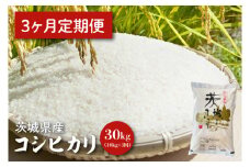 【令和6年産】【３ヵ月定期便】茨城県産コシヒカリ 10kg×3【定期便 お米 ごはん こしひかり 老舗 米屋 おにぎり ごはん 茨城県 水戸市 30キロ】(HQ-95)