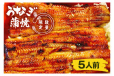 【蒲焼割烹 ぬりや】うなぎ蒲焼（真空パック）５人前 【鰻 ウナギ うなぎ　土用丑の日 土用 丑の日 かば焼き 蒲焼き 国産 うなぎ蒲焼 老舗】（GW-5）
