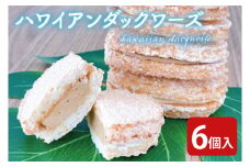 【数量限定】ハワイアンダックワーズ６個入【ダックワーズ ハワイ ハワイアンソルト ライオンコーヒー リリコイ パッションフルーツ スイーツ 水戸市 茨城県 5000円以内 1万円以内】（KT-1）