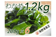 しゃきしゃき湯通し塩蔵わかめ1.2kg 国産 三陸産 湯通し不要 大洗【共通返礼品/大洗町】【ワカメ 免疫力  腸内細菌 ミネラル 海藻 味噌汁 スープ】（HC-7）
