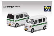 EraCAR 1/64 JR東日本水戸支社土浦地区特注 水戸線下館駅 業務用自動車 スズキエブリイ（旧型）【限定生産 限定品 希少 オリジナル ミニカー ミニチュア モデルカー 地域限定販売 水戸市 水戸 茨城県】（LM-9）
