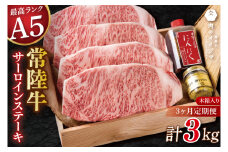 【3ヶ月定期便】サーロインステーキ 250g×4枚（DU-146）