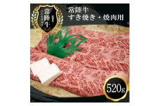 Ｄ－21 ご褒美常陸牛（すき焼き・焼肉用）（520ｇ）