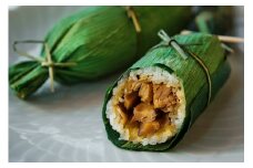 笹ポーク巻きご飯　３本入り【 笹巻 ごはん おやつ 茨城県 日立市 】