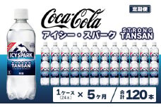 【5ヶ月定期便】【強炭酸】 カナダドライ(CANADA DRY) コカ・コーラ アイシー・スパーク 500ml×24本
※離島への配送不可