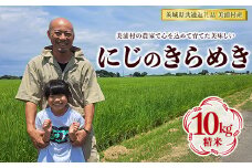 【令和6年産】にじのきらめき 精米 10kg【茨城県共通返礼品　美浦村産】　※2024年9月中旬頃より順次発送予定