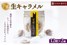 芋蜜生キャラメル12個入り 2個セット　※離島への配送不可