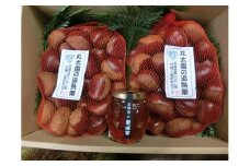 【数量・期間限定】低温追熟和栗1.8Kgと自園の栗蜂蜜セット ※離島への配送不可  ※2024年10月中旬頃より順次発送予定 | はちみつ 栗 詰合せ 栗 1.8キロ くり マロン 果物 木の実 きのみ おやつ スイーツ ハチミツ 蜂蜜 国産 茨城県産 純粋 ミツバチ 蜜蜂 みつばち セット 詰め合わせ お取り寄せ 贈答 贈り物 プレゼント ギフト 期間限定 数量限定 _BF13
