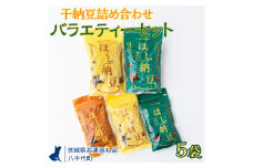 干納豆詰め合わせ　バラエティーセット【茨城県共通返礼品・八千代町】 ※離島への配送不可 ※2022年10月より順次発送予定 | 納豆 なっとう ほし納豆 干し納豆 詰合せ セット 食べ比べ 大豆 健康 栄養 おつまみ お菓子 おやつ 食料 加工品 野菜 茨城県 古河市 _CX02
