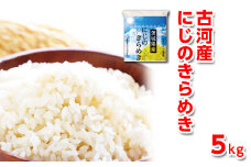 令和6年産 古河産にじのきらめき（5kg） ※着日指定可 | 米 こめ コメ 5キロ にじのきらめき 虹のきらめき にじきら 茨城県産 古河市産 贈答 贈り物 プレゼント 茨城県 古河市 直送 産地直送 送料無料 着日指定可 着日指定OK _DP09