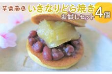 芋栗南瓜いきなりどら焼きお試しセット ※離島への配送不可 ※2025年10月中旬～2026年2月中旬頃に順次発送予定 | どらやき ドラヤキ どら焼き 和菓子 菓子 おやつ スイーツ ギフト 贈答 贈り物 プレゼント お祝 ご褒美 手土産 餡 あん 詰め合わせ セット おいしい 定番 グルメ お取り寄せ 職人 手作り 直送 茨城県 古河市_CC08