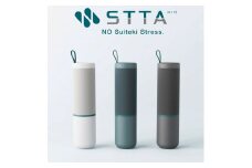 【ダークブルー】STTA スティックタイプ｜タオル 吸水 水滴 携帯 手軽 日用品 スポンジ 雨 スティック ※離島への配送不可 _BW07