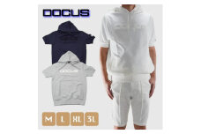 ゴルフウェア Short Sleeve Hoddie DCＭ25S006｜ゴルフ golf ゴルフ用品 スポーツ スポーツ用品 DOCUS ドゥーカス ギフト 贈答 景品 茨城県 古河市_FO92