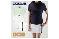 ゴルフレディースウェア Back Line Mock DCL25S001｜ゴルフ golf ゴルフ用品 スポーツ スポーツ用品 DOCUS ドゥーカス ギフト 贈答 景品 茨城県 古河市_FW08
