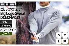 ゴルフウェア Big Logo Sweat DCM24A012  | ゴルフ golf ゴルフ用品 スポーツ スポーツ用品 DOCUS ドゥーカス ギフト 贈答 景品 茨城県 古河市 _FW73