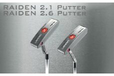 【RAIDEN 2.6(スラント)】RAIDEN 2.1(クランク)／2.6(スラント) PUTTER スチール ゴルフ DOCUS クラブ パター ※離島への配送不可 | golf ゴルフ ごるふ クラブ ドゥーカス HARAKEN スポーツ スポーツ用品 高級 おしゃれ こだわり 茨城県 古河市 ハラケン _CZ62 
