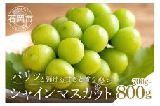 【 2025年 先行予約 】 シャインマスカット 700～800g 石田ぶどう園 1房 種なし ぶどう ブドウ 国産 果物 くだもの 大粒 葡萄 種無し フルーツ 9月 10月 発送 秋 旬 品種 茨城県産 産地直送 産直 農家直送 冷蔵 茨城県 石岡市 (A02-006)