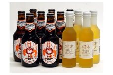 常陸野ネストビール だいだいエール 木内梅酒 12本 セット 木内酒造 ビール クラフトビール エール IPA 国産 アロマ ホップ 梅酒 国産 天満天神梅酒大会 日本一 ビールスピリッツ ギフト 贈り物 産地直送 (D01-008)