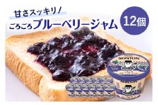 ソントン ファミリーカップ ごろごろブルーベリージャム 130g×12個入 ブルーベリー ジャム ベリー ジャムセット 詰め合わせ まとめ買い ソントン食品 パン トースト フルーツジャム 朝食 デザート 食パン パンケーキ 製菓 常温保存 茨城県 石岡市 (G16-002)