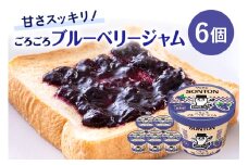 ソントン ファミリーカップ ごろごろブルーベリージャム 130g×6個入 ブルーベリー ジャム ベリー ジャムセット 詰め合わせ まとめ買い ソントン食品 パン トースト フルーツジャム 朝食 デザート 食パン パンケーキ 製菓 常温保存 茨城県 石岡市 (G16-007)