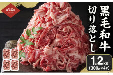 黒毛和牛 牛肉 切り落とし 1.2kg（300g×4） 茨城県 結城市 東和食品《30日以内に出荷予定(土日祝除く) 》お肉 肉 牛肉 和牛 牛 切り落とし 薄切り ロース バラ 精肉 国産 国産牛 高級 すき焼き 牛丼 肉じゃが 焼肉 バーベキュー BBQ 冷凍 【配送不可地域あり】
