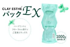 トリートメント クレイエステ パック EX 1000g《30日以内に出荷予定(土日祝除く)》茨城県 結城市 化粧品 ヘアケア トリートメント ミント スカルプ ヘアエステ クレイ 詰め替え用 ケア用品 ヘア 美容【配送不可地域あり】