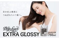 シャンプー ディープレイヤー EXTRA GROSSY 750ml 詰め替え用《30日以内に出荷予定(土日祝除く)》茨城県 結城市 化粧品 ヘアケア シャンプー 日用品 美容 ヘア【配送不可地域あり】