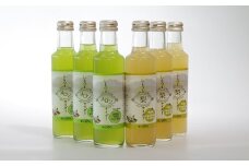 しもつまクラフトサイダー （ 梨 ・ メロン ）【 6本入り 】【 果汁 フルーツ 果物 飲料 ドリンク 炭酸 200ml プレゼント お中元 お歳暮 】