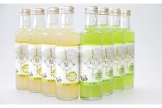 しもつまクラフトサイダー （ 梨 ・ メロン ）【 8本入り 】【 果汁 フルーツ 果物 飲料 ドリンク 炭酸 200ml プレゼント お中元 お歳暮 】