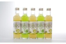 しもつまクラフトサイダー （ 梨 ・ メロン ）【 5本入り 】【 果汁 フルーツ 果物 飲料 ドリンク 炭酸 200ml プレゼント お中元 お歳暮 】