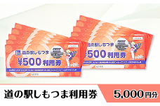 道の駅 しもつま利用券 （ 5,000円分 ）【 利用券 下妻市 道の駅 チケット 食事券 農産物直売所 お土産 道の駅しもつま 】