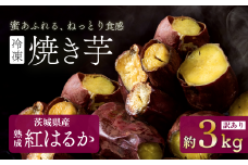 【 訳あり 】冷凍焼き芋 紅はるか 3kg 【 さつまいも さつま芋 サツマイモ 焼芋 やきいも スイーツ 甘味 わけあり 人気 おやつ スイートポテト 大学芋 大学いも 】[SZR]