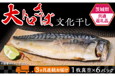 茨城限定 極上干物 大トロさば文化干し【 定期品 3ヶ月 連続お届け 】【 大トロ さば 鯖 文化干し サバ パック 干物 おかず 便利 魚 焼き魚 】【茨城県共通返礼品/神栖市】