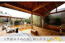 常総市 ふるさと 御入浴券（35枚セット）温泉 源泉 掛け流し 天然温泉 ゆったり 茨城