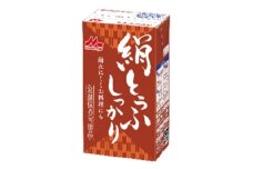 森永　絹とうふしっかり　24丁 森永 絹とうふ 豆腐 おやつ コク 甘み 旨み