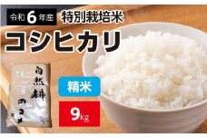 新米【令和六年産】特別栽培米コシヒカリ9kg（4.5kg×2袋）精米 お米 ブランド米 ライス 炭水化物 ご飯 主食 食卓 おにぎり お弁当 ミネラル米 こしひかり ごはん こめ コメ 産地直送 国産 茨城県産 常総市 運動会 アウトドア キャンプ