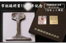 水海道駅記念入場券・カットレールセット 常総線開業110周年記念 110セット限定