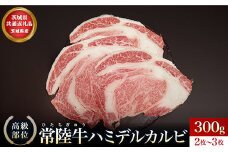 【茨城県共通返礼品】茨城県産 ハミデルカルビ300g | カルビ かるび カブリ 部位 ゲタ 中落カルビ リブ芯 リブ巻き 希少部位 高級部位 リブロース 牛肉 牛 大きい とろける 甘み はみでる 食卓 バーベキュー BBQ パーティー